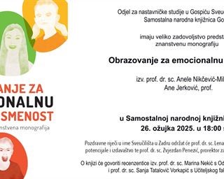 Predstavljanje knjige „Obrazovanje za emocionalnu pismenost“